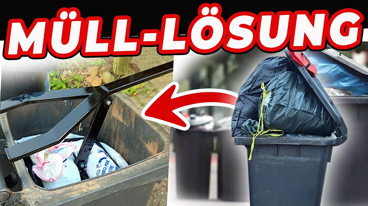 WIR lösen das MÜLL Problem🚀  DIY Müll-Presse