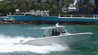 BOAT AT HAULOVER RELAXING & ENJOY NO.6#boating