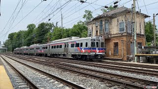 SEPTA Regional Rail Paoli / Thorndale Line Trains @ Bryn Mawr (6/20/23)