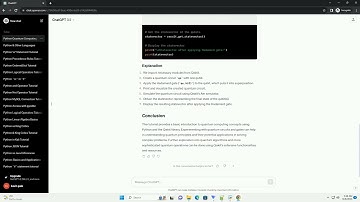 python and quantum computing