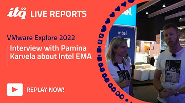Interview with Pamina Karvela - ITQ Live at VMware Explore 2022