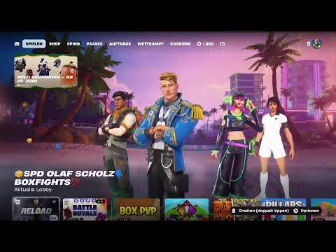 Fortnite live Deutsch 🔴 Endlich Feierabend für Heute!