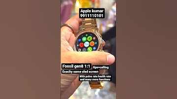 #All I phone#brand# shot#video#☺️#Fossil gen8#gps+calling#short