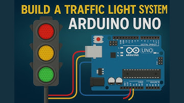 🚦 Build a Traffic Light System with Arduino Uno 🛑🟡🟢 | Easy LED Project for Beginners 🤖💡