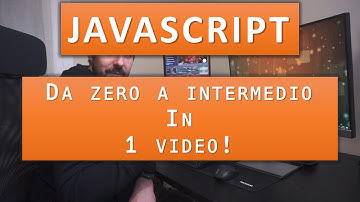 LE BASI DI JAVASCRIPT IN UN SINGOLO VIDEO (DA ZERO A INTERMEDIO!) - prof. Andrea  Pollini