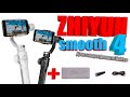 Zhiyun smooth 4 Стабилизатор для смартфона и GoPro.