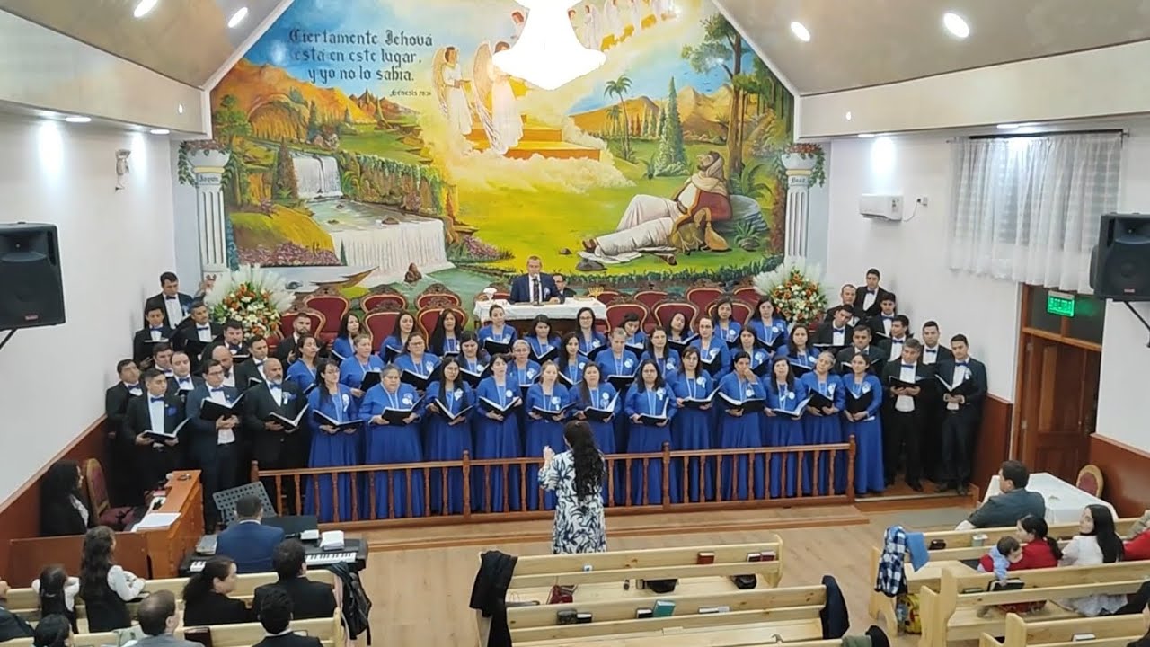 DIOS ES REAL - Coro Oficial IEP Talca Sur Oriente de visita en IEP Cauquenes