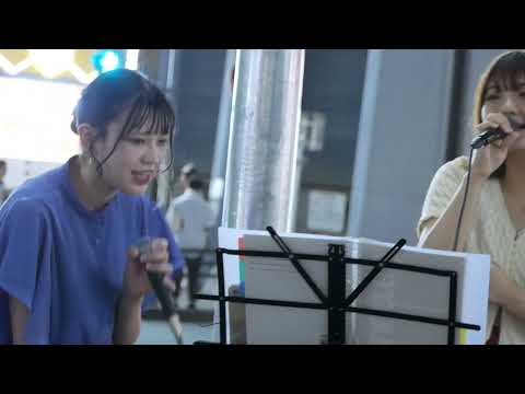 あき×あかねん cover 『桜が降る夜は / あいみょん』金山駅路上ライブ