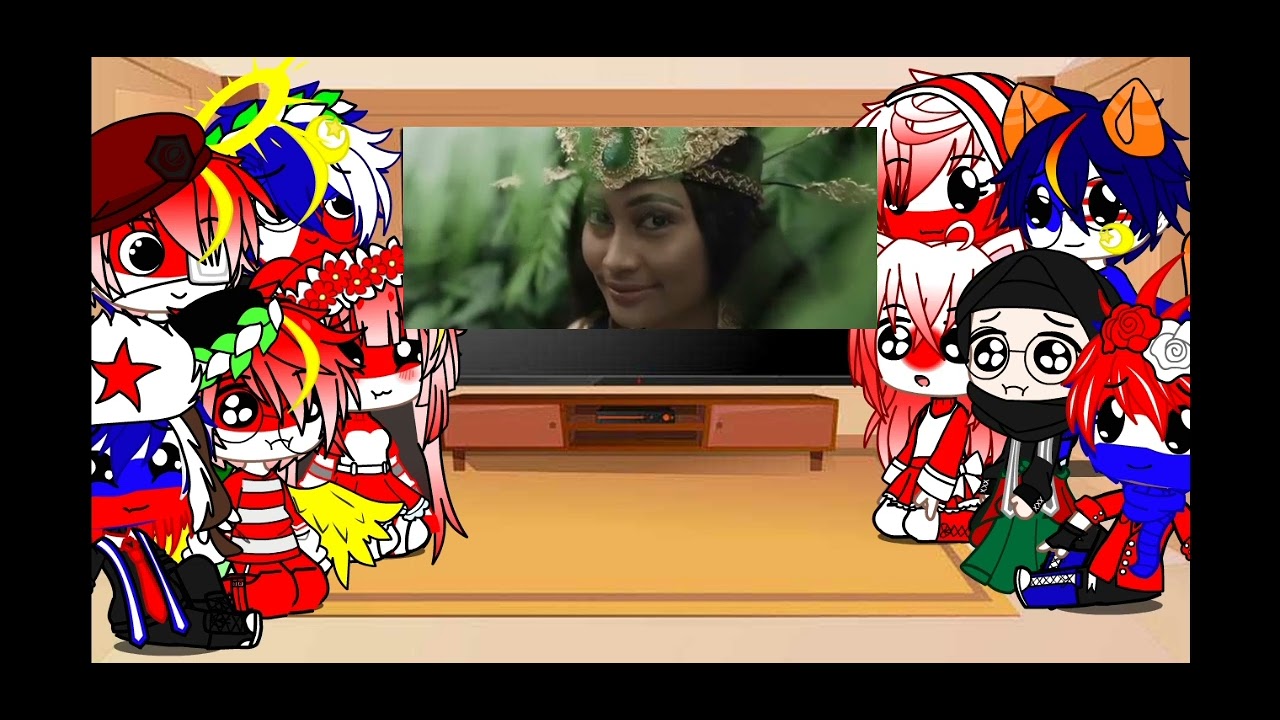 Countryhumans React to Wonderland Indonesia✨Ft:Countryhumans//Ib:Me!//#gacha #gachaclub #fypシ゚