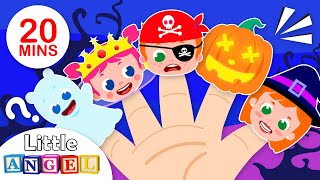 Finger Family Halloween Celebration | Trick or Treat | Nursery Rhymes & Kids Songs by Little Angel