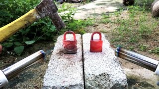 Experiment Gas Torch vs Pad Lock screenshot 3