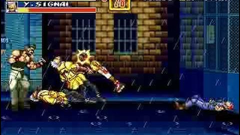 Streets of Rage 2 - Blocking glitch (with Skate?)