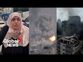 &quot;Where is humanity?&quot;: Destruction in Gaza as Israeli airstrikes continue to rain down
