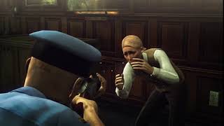 Bailiff woman begging for her life (Mübaşir kadın hayatı için yalvarıyor) Hitman Absoultion screenshot 3