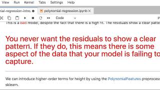 Machine Learning. Introduction to Polynomial Regression part 6. Building a Quadratic Model.