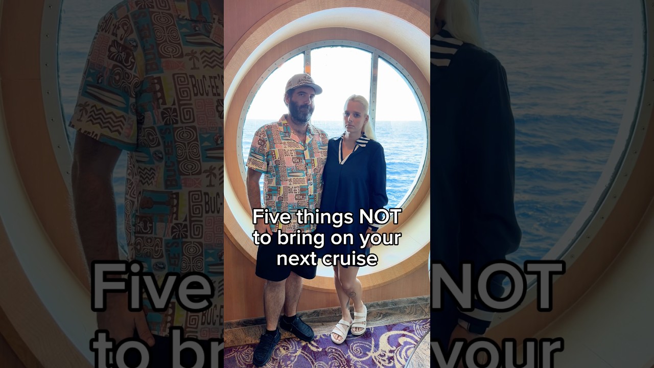 Please stop bringing these things on your cruise! #cruise #funny