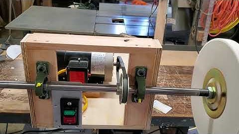 Guitar buffing and polishing machine build
