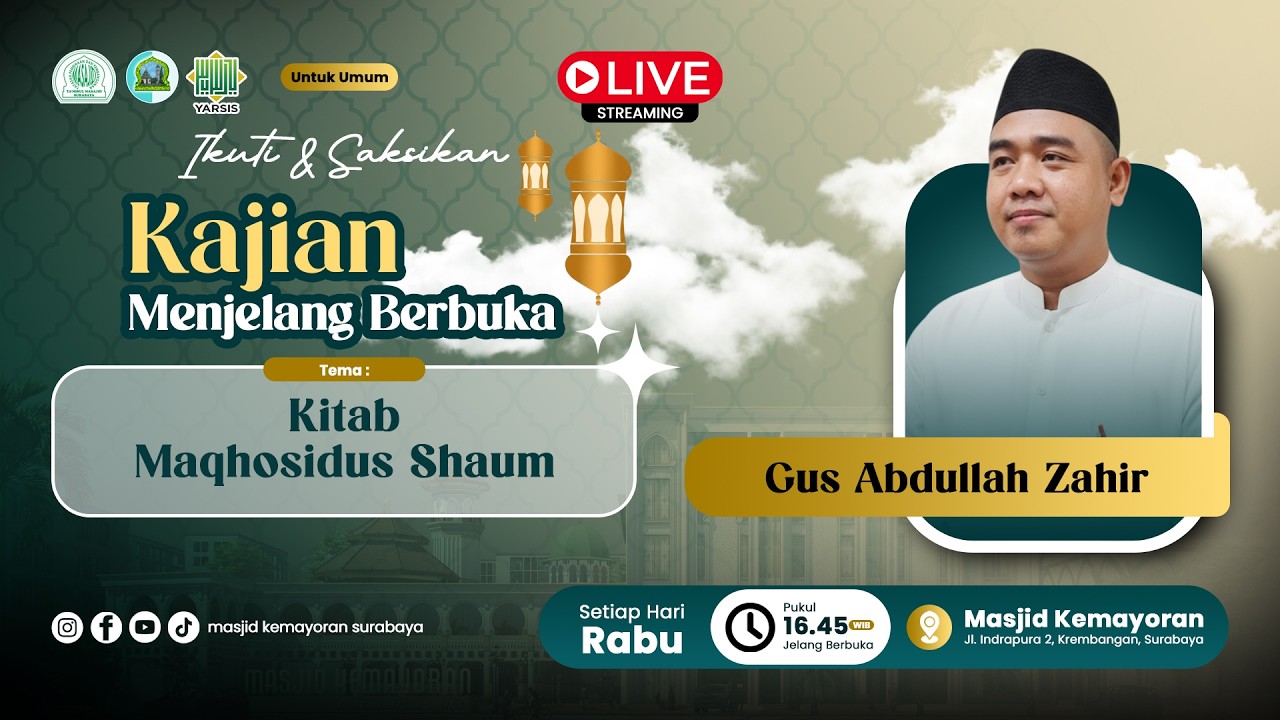 🔴 FADILAH PUASA_KITAB MAQHUSIDUS SHAUM