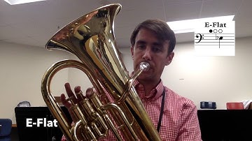 First Five Notes for Baritone