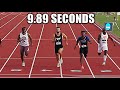 The Men&#39;s 100 Meter Semifinals Were Crazy || 2023 NCAA Track &amp; Field Championships