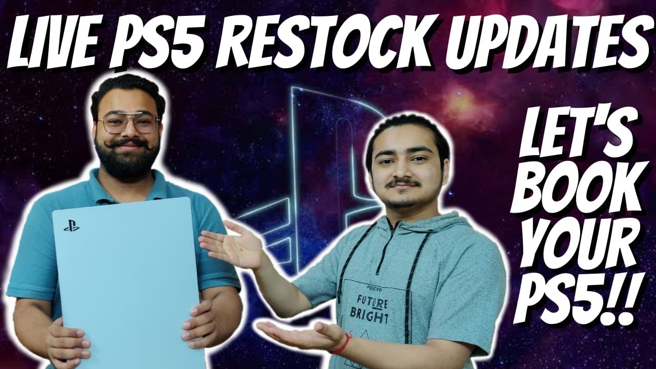 PS5 India restock live support | Updated link in Description | PS5 live restock updates