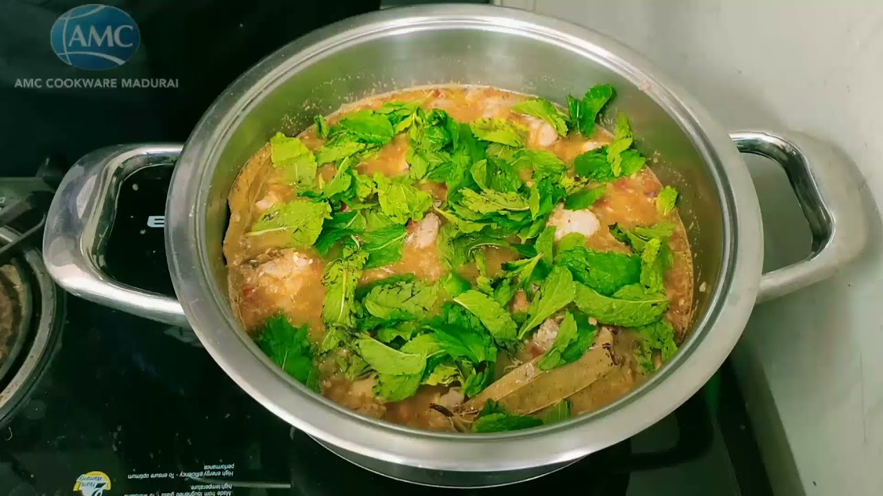 5 Minutes Chicken Biryani without oil and Fresh Vegetables without Water - AMC Demo