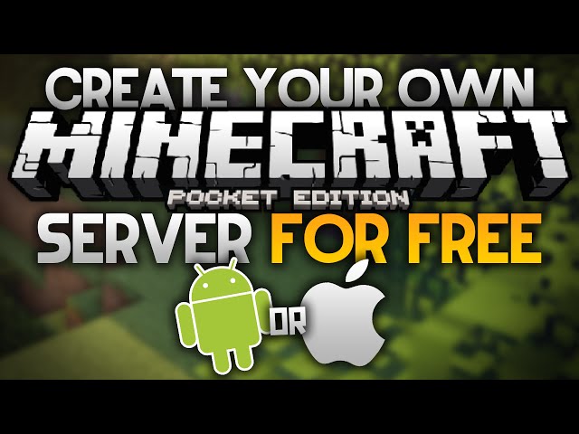 CREATE A FREE SERVER for MCPE - Android u0026 iOS (NO JAILBREAK) - Minecraft PE (Pocket Edition) class=