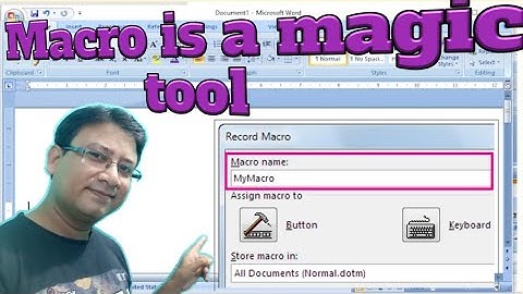 Macros In Word | मैंक्रो क्या हैं ? | New In 2023