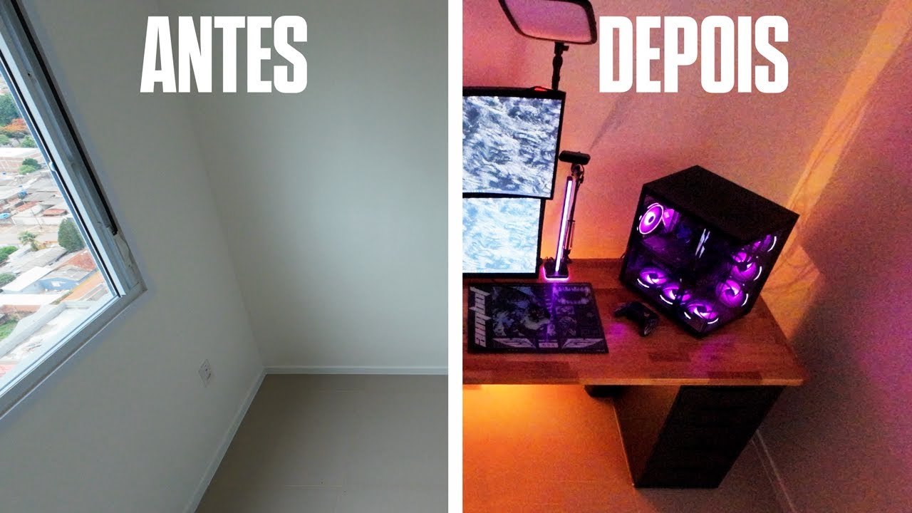 MONTANDO MEU SETUP GAMER (de novo)