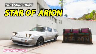 Forza Horizon 5 Treasure Hunt Star Of Arion | FULL Guide | Season 57 Summer |  Mitsubishi Starion screenshot 2