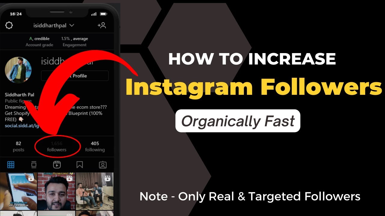How To Increase Instagram Followers Organically Fast In 2022 - YouTube