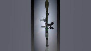 😱RPG -7 | Anti -Tank | Grenade Launcher | How RPG works | X-ray of RPG -7 #shorts