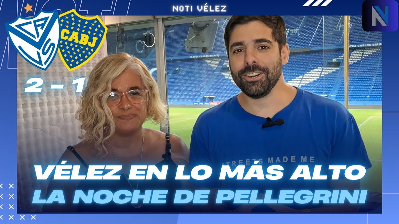 #VÉLEZ LE GANÓ A #BOCA Y EL AMALFITANI FUE UNA FIESTA. GRAN TRIUNFO EN LINIERS