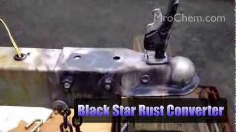 How To Convert Rust On Metal with Rust Converter Blackstar