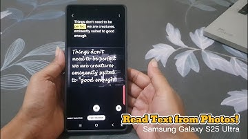 How to Read Text in Photos Using Bixby Vision | Samsung Galaxy S25 Ultra Hidden Feature