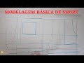 MODELAGEM DE SHORT DE ELÁSTICO