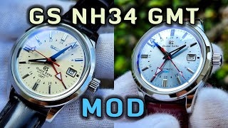 Grand Seiko MOD | How to modify a watch with NH34 GMT movement