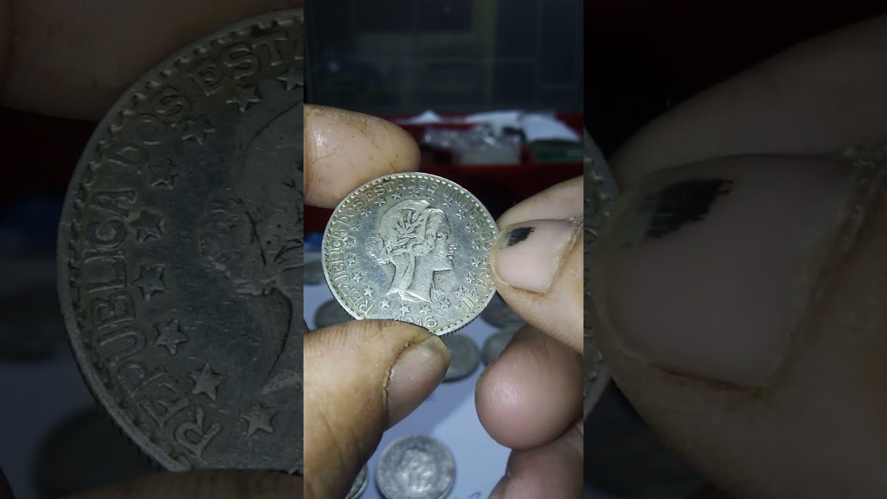 Moedas rara de prata estrela solta