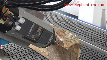 Blue Elephant 1325 ATC 4 axis CNC Router  machine for Wood Carving and Engraving