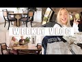 VLOG: COME TO THE SALON WITH ME, NEW DINING TABLE, THRIFT MARKET HAUL