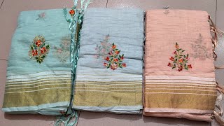 1000 tk pure organza saree collection, mouchak market, mh habib pro screenshot 5