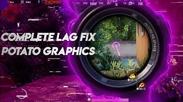 PUBG MOBILE LAG FIX | POTATO GRAPHICS | Samsung A3,A5,A7,S5,S6,S7,59,J3,J5,J7,A10,A20,A30,A50,A70