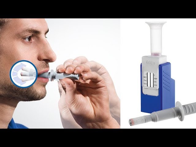 Test salivaire de dépistage de drogue Dräger DrugCheck 3000