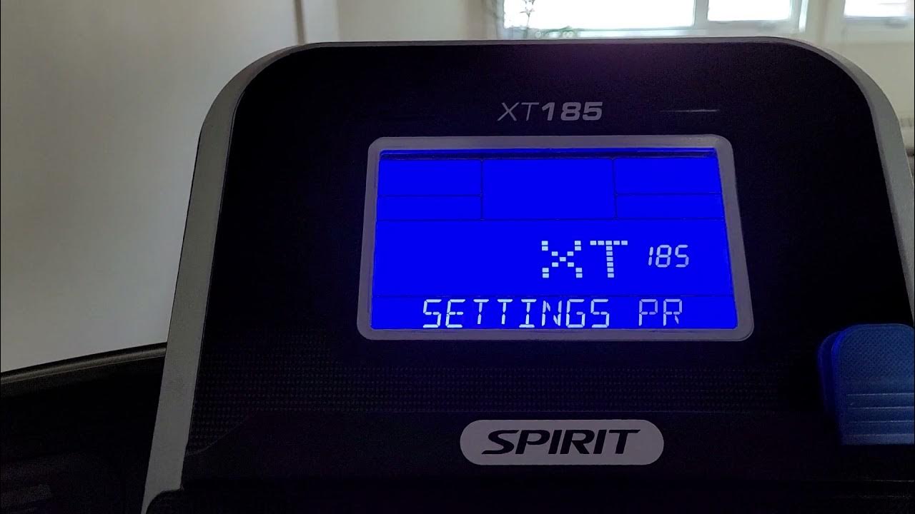 spirit treadmill calibration How to calibrate a Spirit Treadmill YouTube