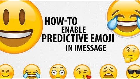 How To Enable Predictive Emoji in iMessage