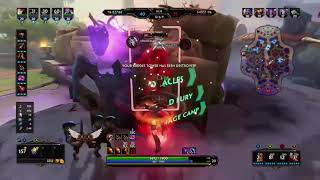 Smite Mercury Solo Quadra Kill Conquest