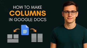 How to Make Columns in Google Docs - 2 Easy to Follow Methods