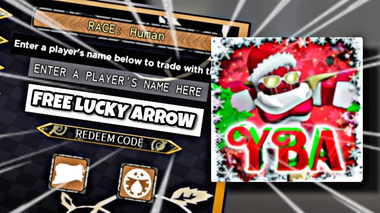 UzuKee on X: NEW LUCKY ARROW CODE #yba #roblox