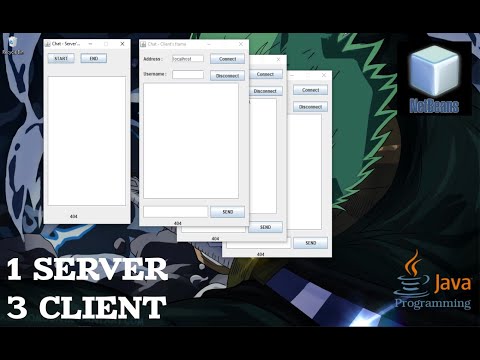 Source Code Aplikasi chating sederhana berbasis  java netbeans