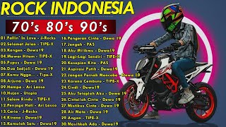 LAGU SLOW ROCK INDONESIA POPULER ERA '80 '90-AN : || Pilihan Terbaik TIPE-X,DEWA,J-ROCKS,Utopia...||